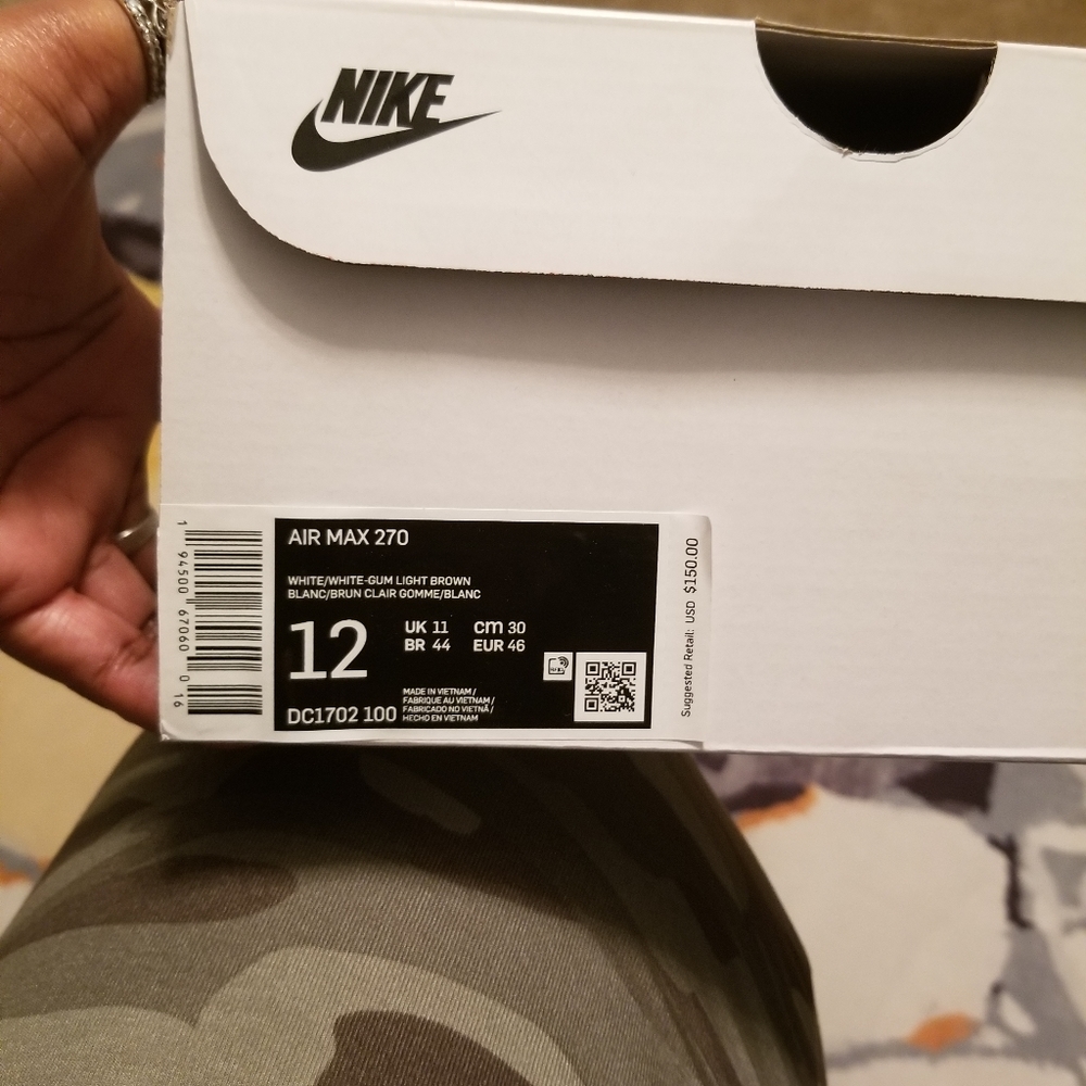 White Nike Air Max 270 (12)